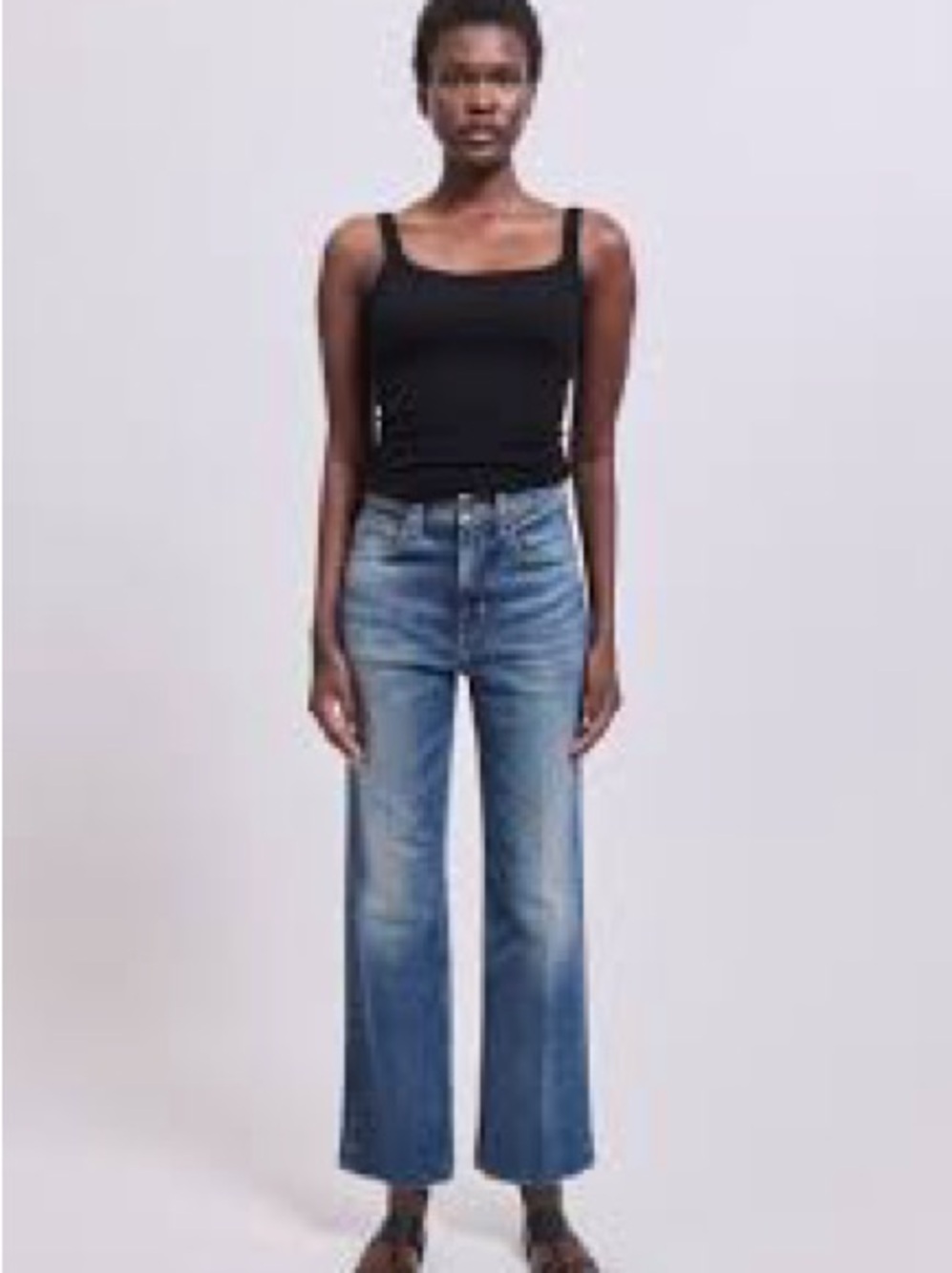 Jamie Haller Kenickie Blind Crease size 25, Ione Indigo